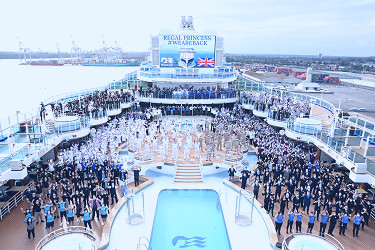 Princess Cruises hails 'electric' UK cruise restart- Cruise Trade News